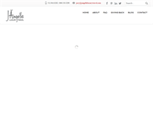 Tablet Screenshot of jangelleluxurytravel.com